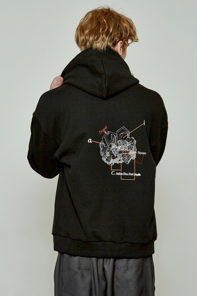 ARCHAEOLOGIST STONE FOILE HOODIE (2COL)
